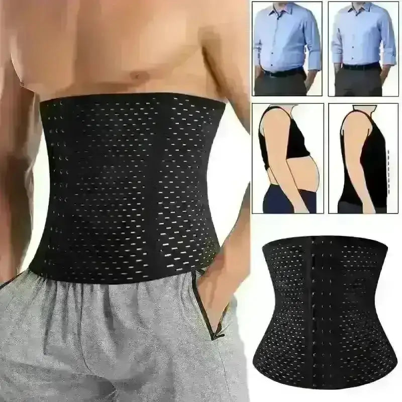Corset Pour Homme - Noir - Starésia