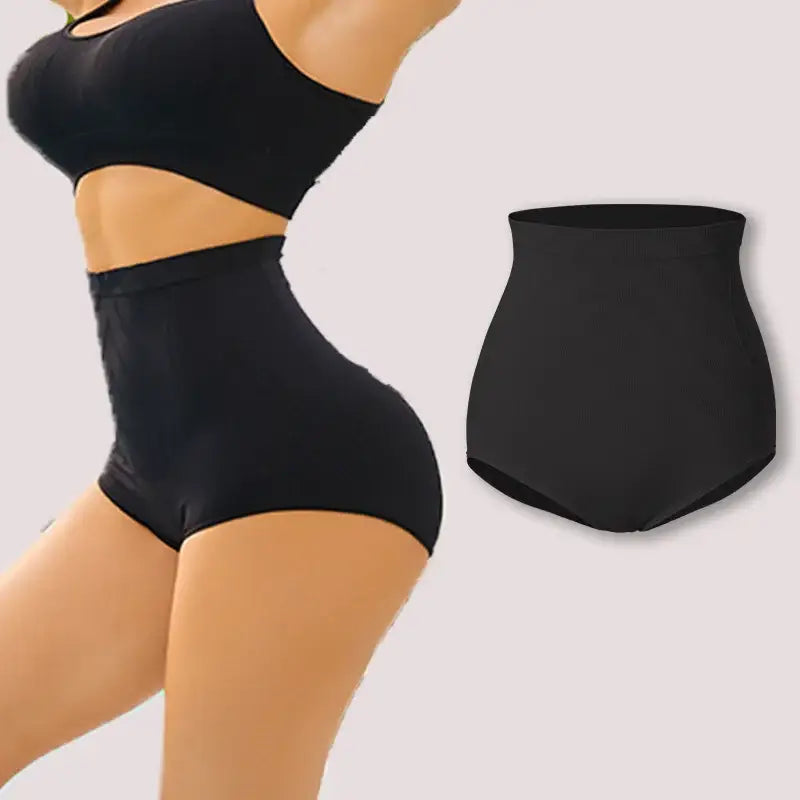 Gaine Pour Ventre Plat Homme – Ceinture Abdominale Réglable - M / Noir / 1PC