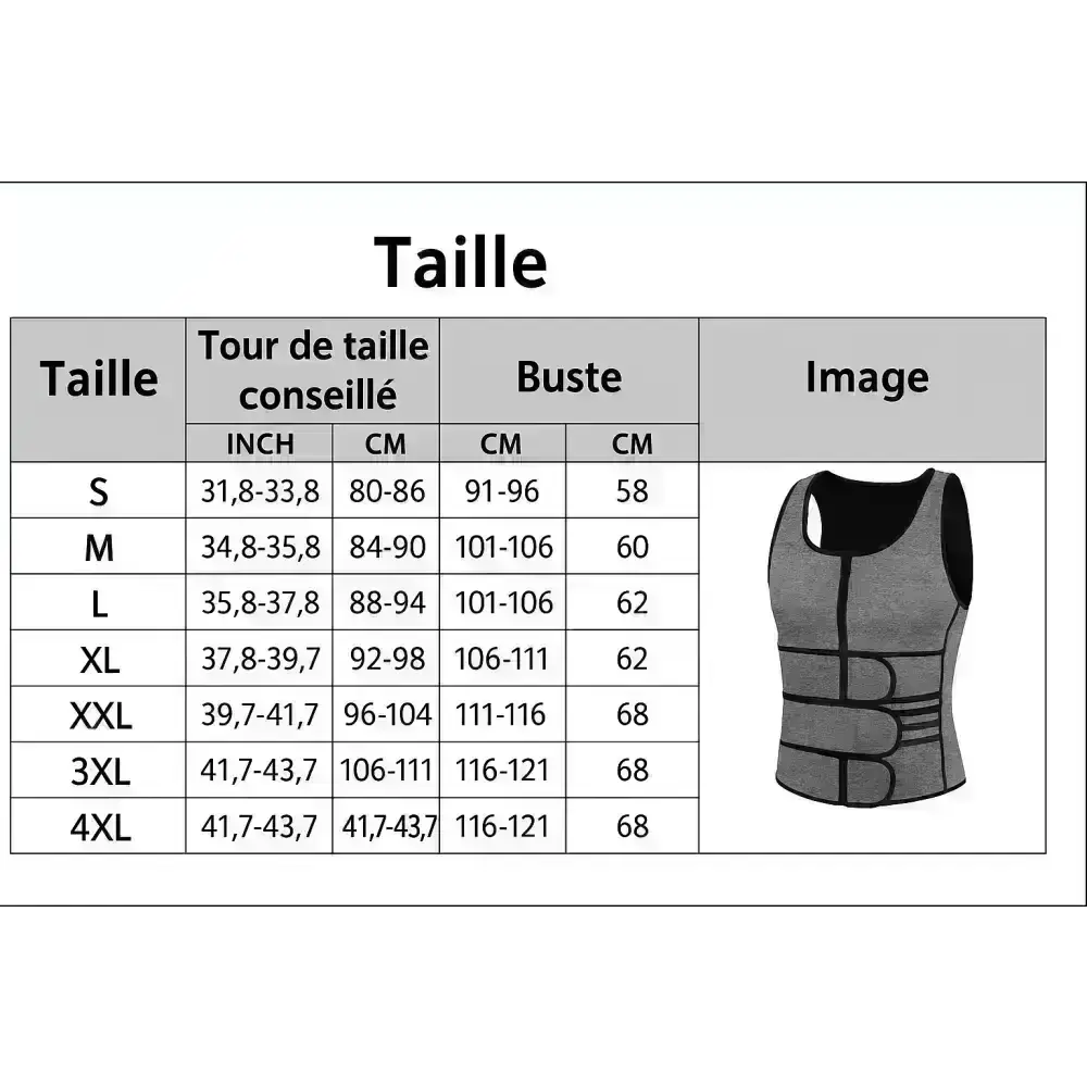 Gaine Ventre Plat Homme – Compression, Sudation & Ventre Plat - Starésia