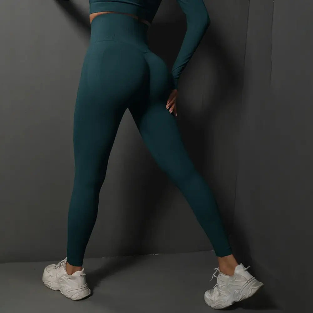Shapewear Bodysuit – Body Femme Invisible Fessier Sculpté - Bleu Vert / M