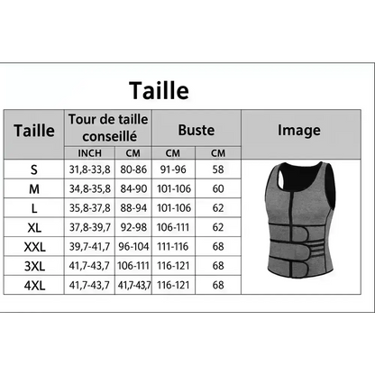 Gaine Ventre Plat Homme – Compression, Sudation & Ventre Plat - Starésia
