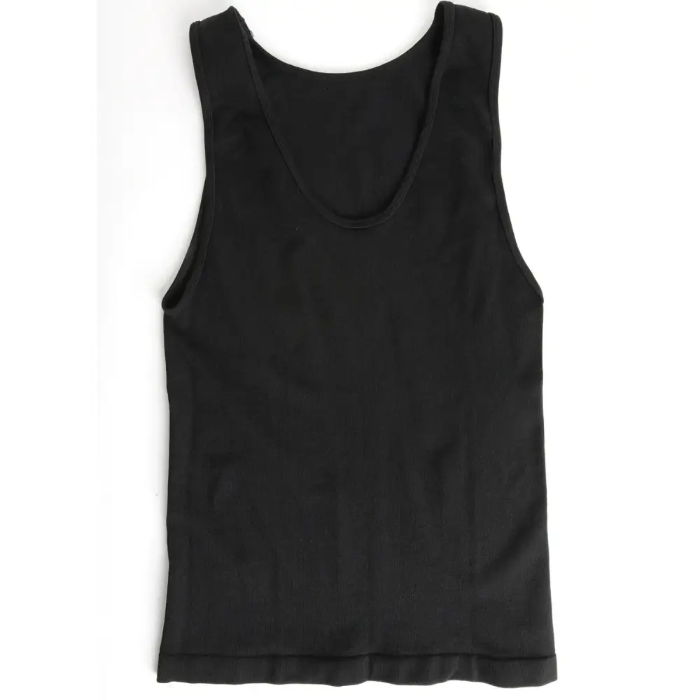 Shapewear Homme Minceur T-Shirt Compression Ventre Contrôle Élastique - Black / 2XL / CHINA