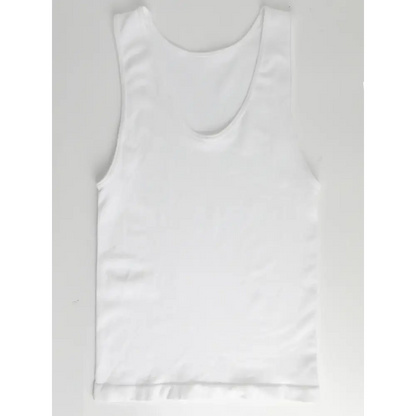 Shapewear Homme Minceur T-Shirt Compression Ventre Contrôle Élastique - WHITE / 2XL / CHINA