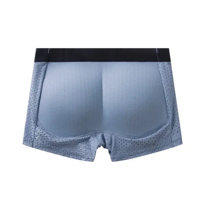 Shorts Boxer Rembourrés Hommes Avec Faux Fesses Et Rehausseur Nylon
